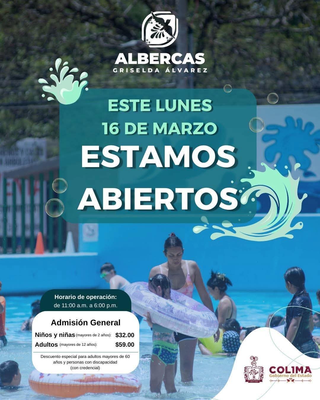 Parque Regional Metropolitano abre albercas este lunes 16 de marzo por puente vacacional