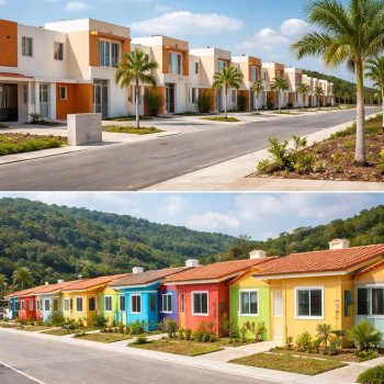 Sheinbaum supervisa entrega de viviendas en Quintana Roo y Nayarit durante mañanera