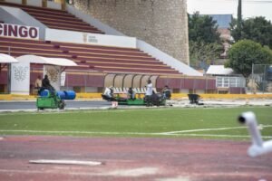 SDUOPOT reporta 70% de avance en rehabilitaci&oacute;n del Polideportivo de Chilpancingo