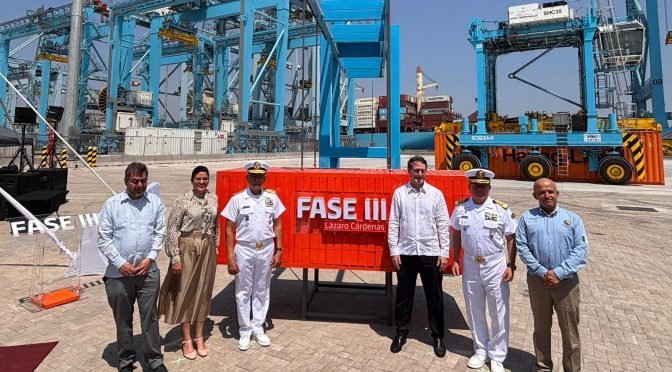 APM Terminals anuncia inversi&oacute;n de 350 mdd adicionales para Fase III en L&aacute;zaro C&aacute;rdenas