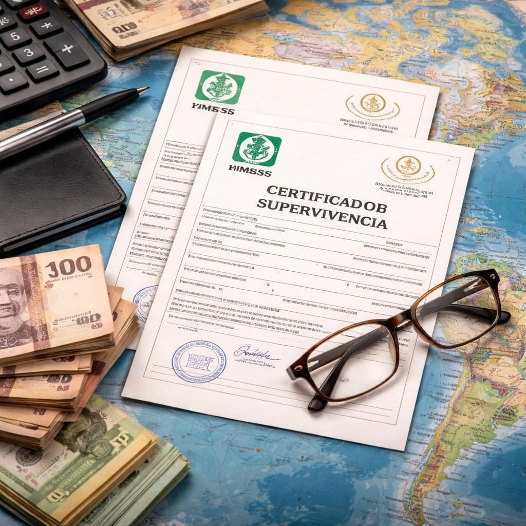 Certificado de supervivencia: tr&aacute;mite clave para pensionados del IMSS e ISSSTE que residen en el extranjero