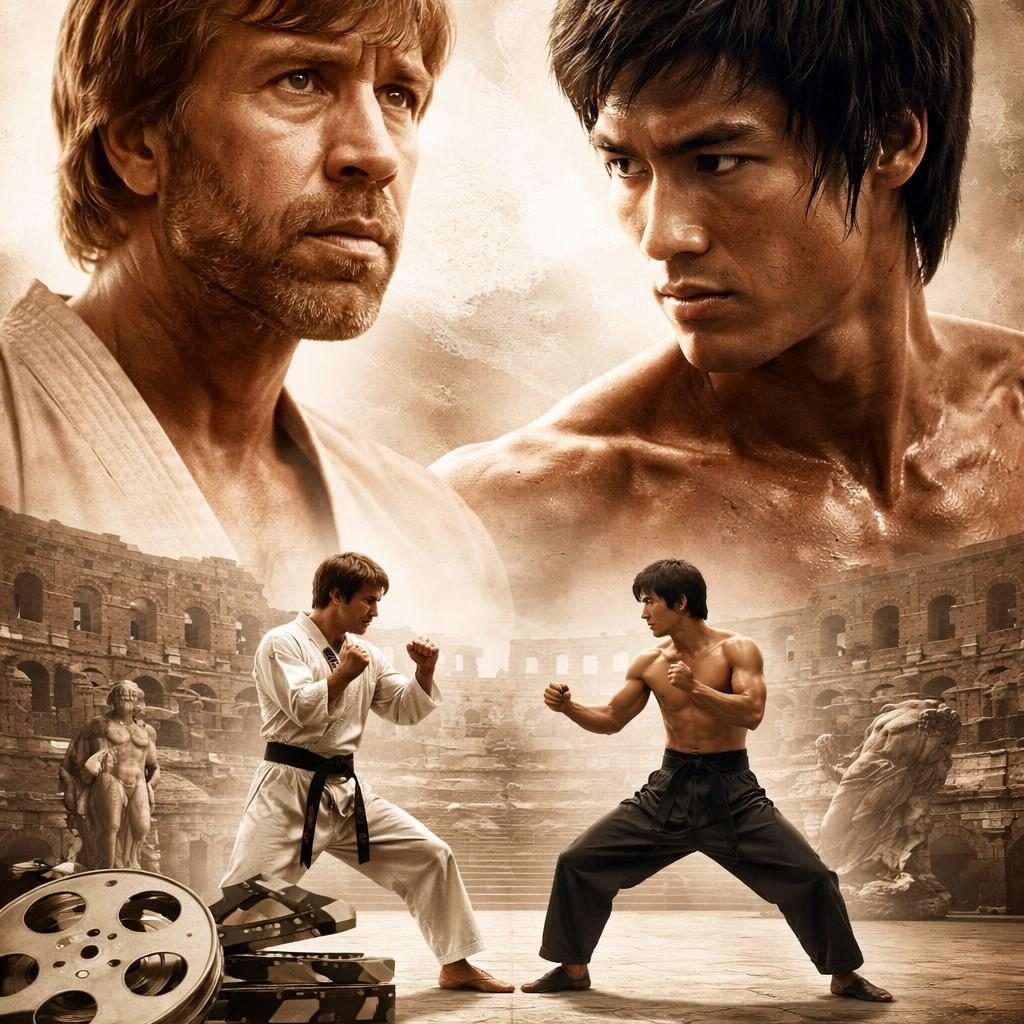 Chuck Norris contra Bruce Lee: la legendaria pelea que defini&oacute; su carrera y las pel&iacute;culas que lo inmortalizaron