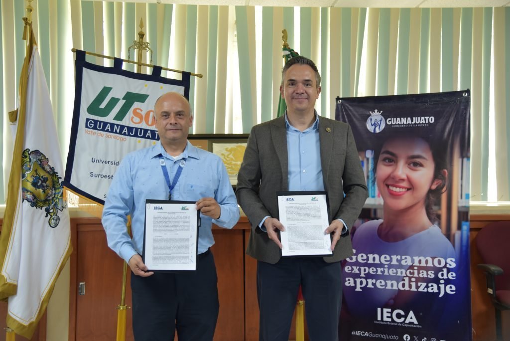 IECA y Universidad Tecnol&oacute;gica del Suroeste firman convenio para impulsar capacitaci&oacute;n en sectores estrat&eacute;gicos