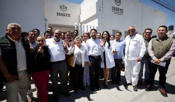 ISSSTE reporta 97% de abasto nacional de medicamentos y destina recursos a clínicas en Hidalgo