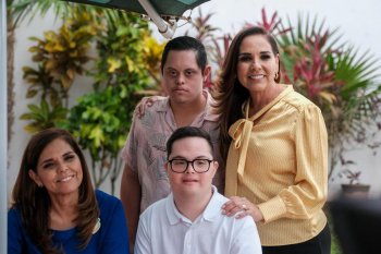 Refrenda Mara Lezama compromiso y oportunidades con la inclusión de personas con Síndrome de Down en Quintana Roo