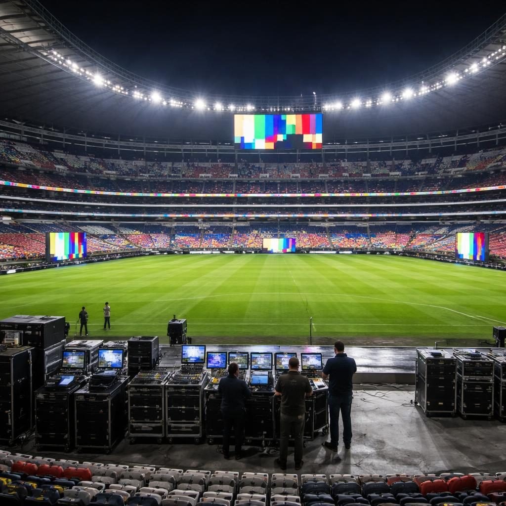 Estadio Azteca aprueba pruebas finales de audio y video previo a su reinauguración
