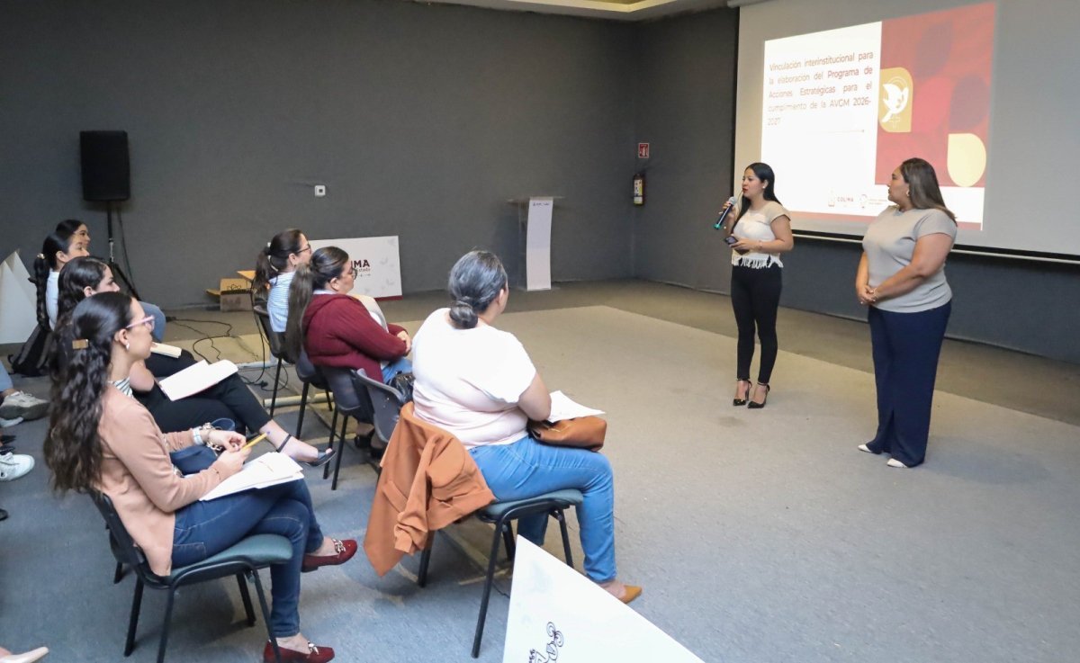 Gobierno de Colima fortalece acciones contra violencia de género con jornadas de trabajo y capacitación