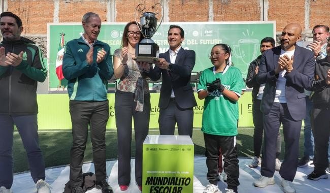 Mundialito Escolar de Sheinbaum supera los 602 mil participantes y lanza programa 'Buscando a las estrellas del futuro'