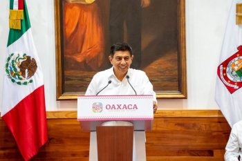Gobernador de Oaxaca destaca visita de la Presidenta Sheinbaum y reconocimientos a mujeres