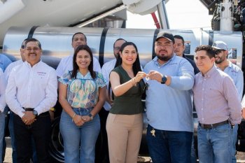 Gobierno de Colima entrega nuevo vehículo de desazolve al Ciapacov con inversión de más de 13 mdp