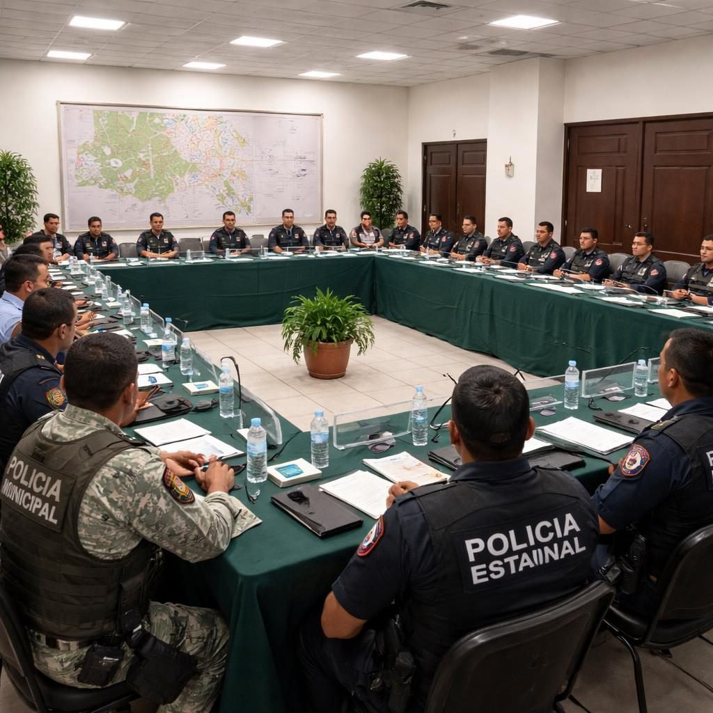 Villa de Pozos refuerza coordinaci&oacute;n interinstitucional en Mesa Regional de Seguridad y Construcci&oacute;n de Paz