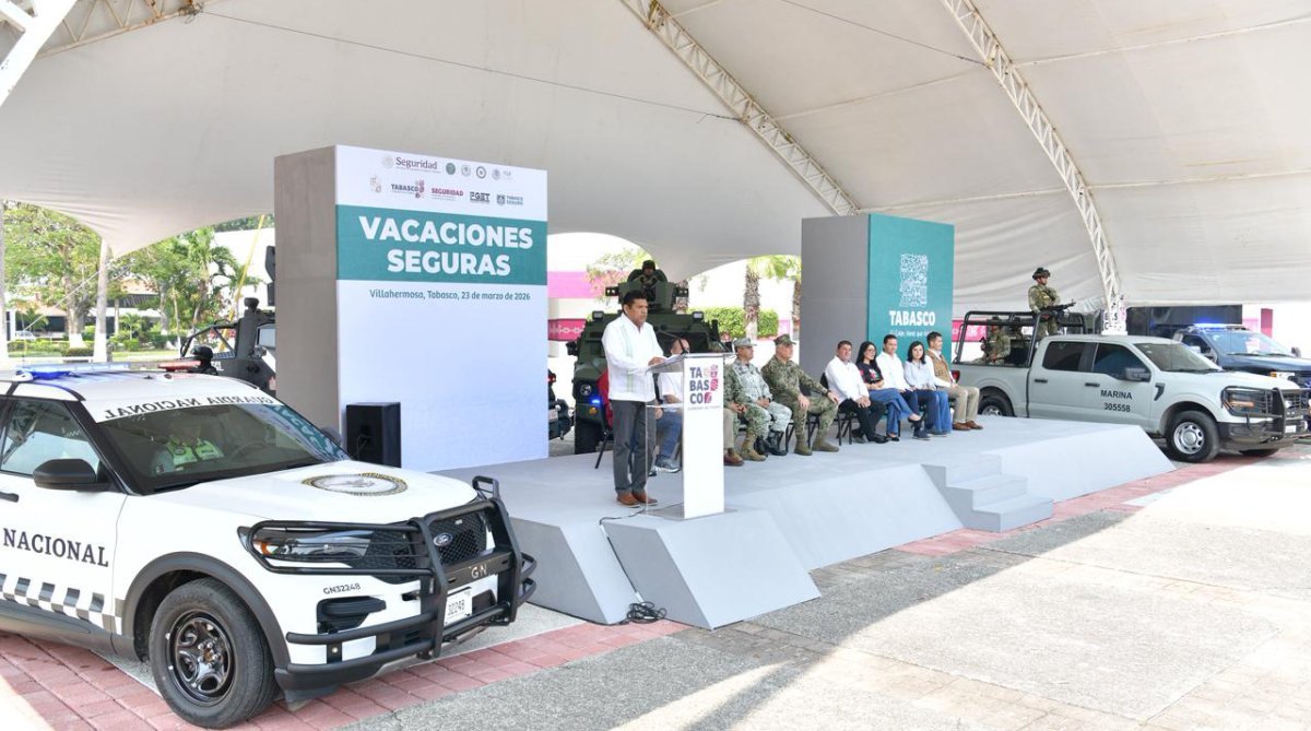 FIRT Olmeca reporta detención de 34 personas y aseguramiento de armas y drogas en Tabasco