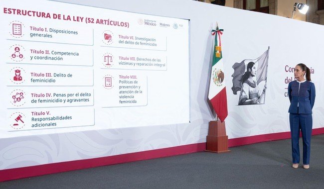 Gobierno Federal enviar&aacute; al Senado Ley General para prevenir, investigar, sancionar y reparar el feminicidio