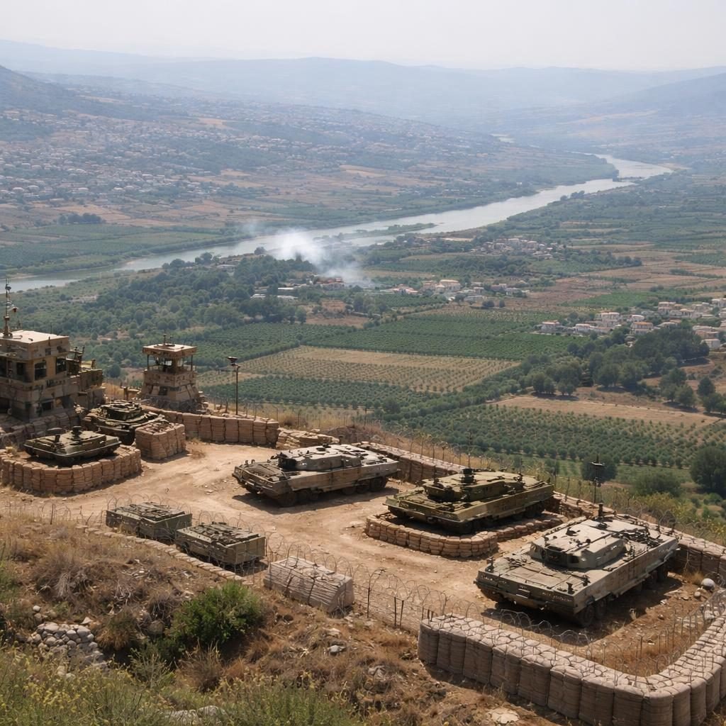 Israel anuncia control de zona de seguridad en sur del Líbano hasta el río Litani