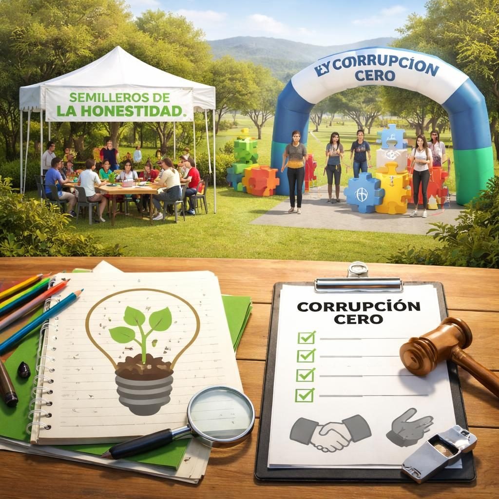 Secretaría Anticorrupción presenta Semilleros de la Honestidad y Rally Corrupción Cero en San Luis Potosí