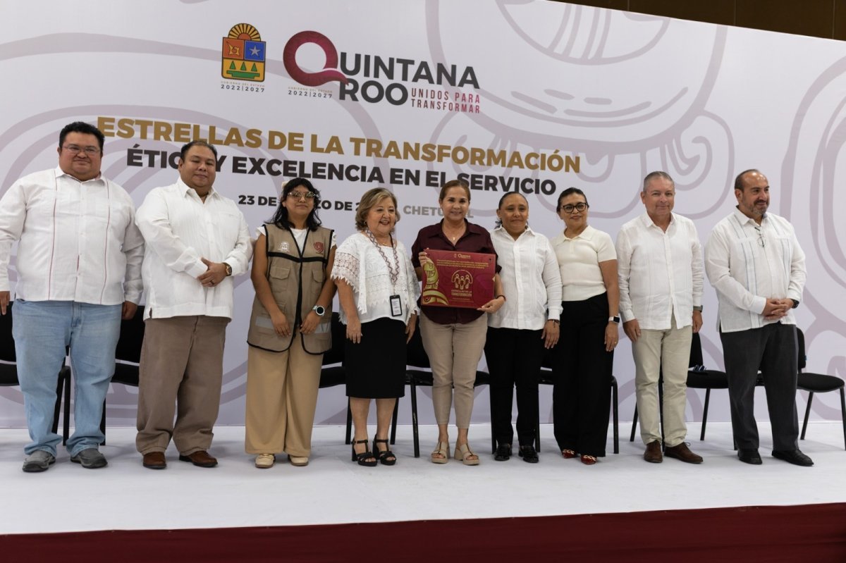 SQCS recibe certificado de Ética y Excelencia en el Servicio Público de Quintana Roo