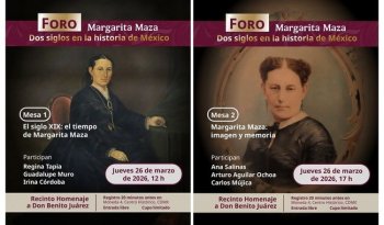 Foro conmemorativo por el bicentenario de Margarita Maza se realizará en Palacio Nacional