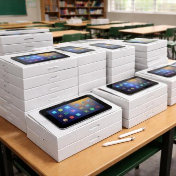 Gobierno de Tabasco cumple meta de entrega de tabletas a estudiantes de secundaria en Centla