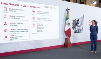 Gobierno Federal enviará al Senado Ley General para prevenir, investigar, sancionar y reparar el feminicidio