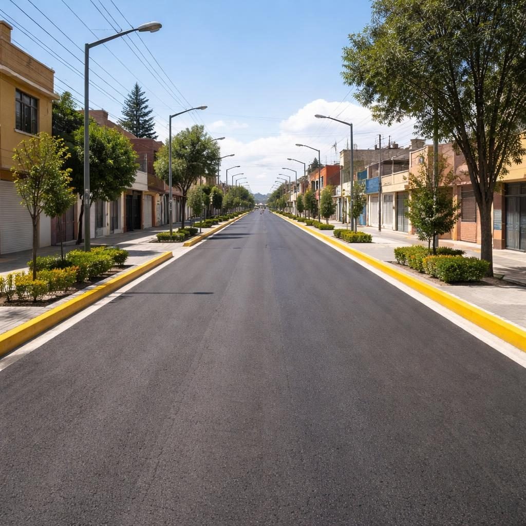 Alcalde de Soledad inaugura rehabilitaci&oacute;n r&eacute;cord de calle Melchor Ocampo