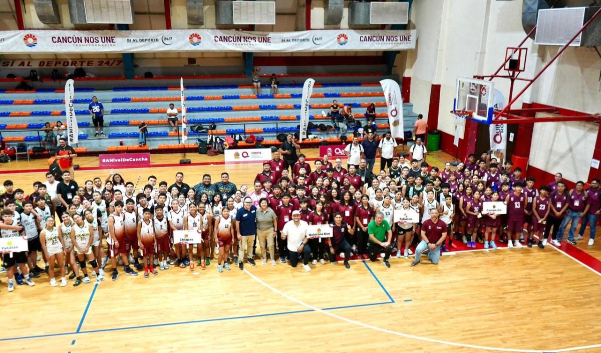 Arranca la Eliminatoria Regional de B&aacute;squetbol 3x3 en Canc&uacute;n rumbo a la Olimpiada Nacional CONADE 2026