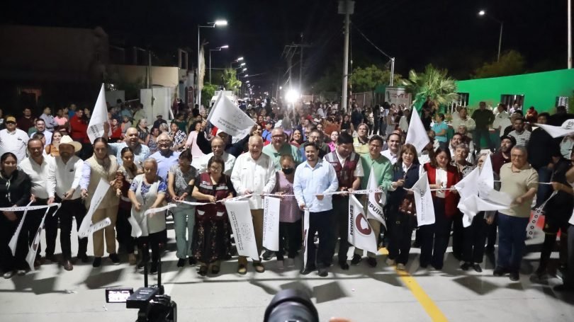 Gobernador entrega infraestructura urbana y Punto de Encuentro Comunitario en colonia Villas de Guadalupe