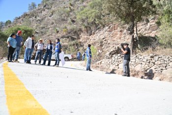 Concluyen obras de reconstrucción de caminos en la Sierra Gorda con inversión de 150 mdp