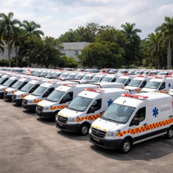 Gobierno de Tabasco fortalece atención prehospitalaria con 20 nuevas ambulancias de alta tecnología