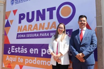 ICHMujeres instala nuevo Punto Naranja en Tribunal Electoral para protección de mujeres
