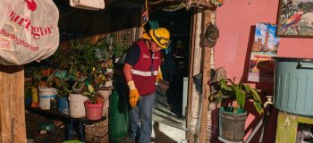 Protección Civil atiende afectaciones por granizada en Tlacotepec de Benito Juárez