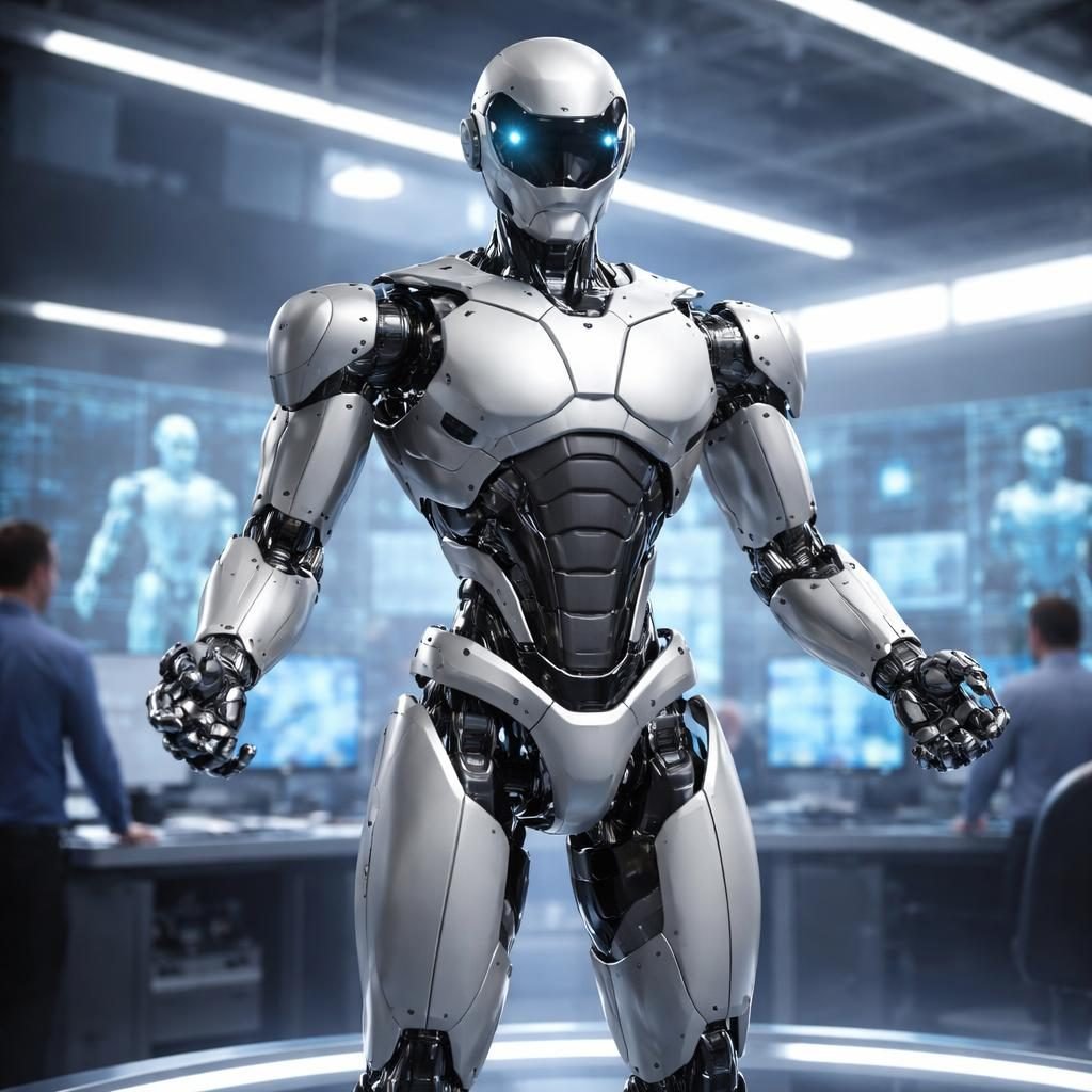 China presenta robot Titan o1 que imita movimientos humanos en tiempo real