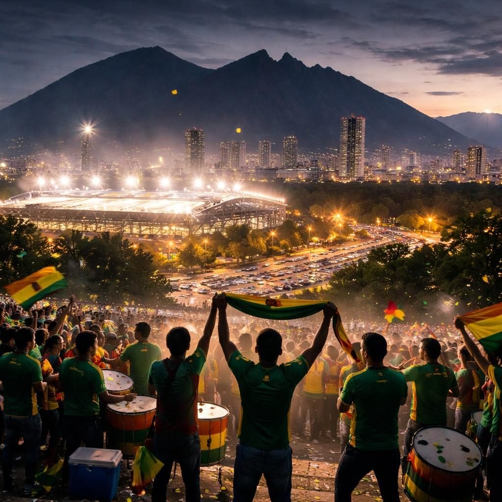 Monterrey vibra con la afici&oacute;n boliviana previo al repechaje mundialista 2026