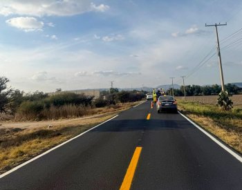 Concluye Gobierno de Guanajuato quinta etapa de rehabilitación en carretera San Luis de la Paz - San José Iturbide