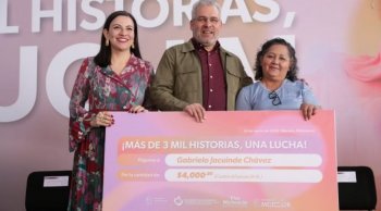 Gobierno de Michoacán alcanza 3 mil beneficiarias con programa de apoyo a mujeres con cáncer