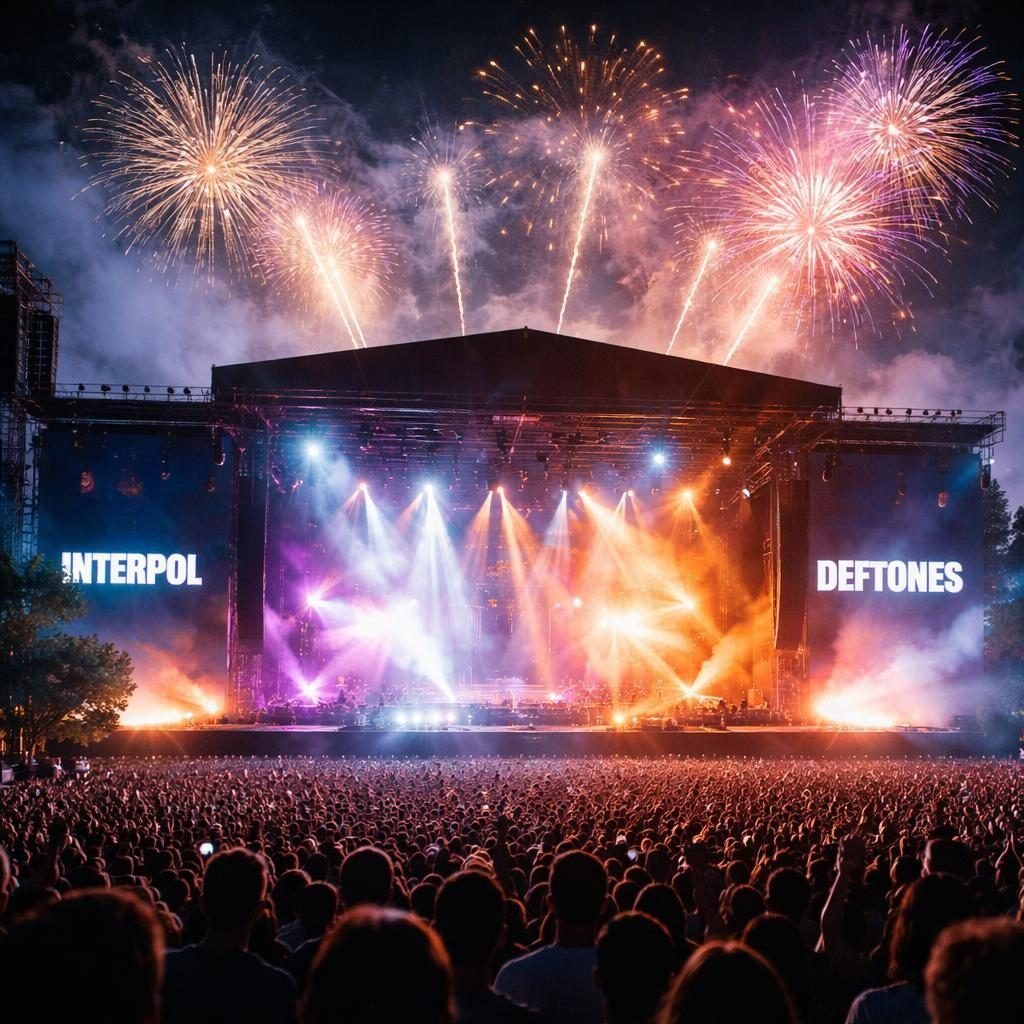 Tecate Pa'l Norte 2026 inicia con Interpol y Deftones: horarios y cartelera del viernes 27 de marzo