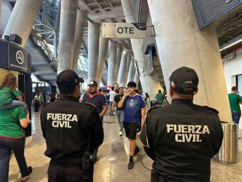 Mesa de Seguridad reporta éxito operativo en primer partido del Repechaje Intercontinental FIFA en Monterrey
