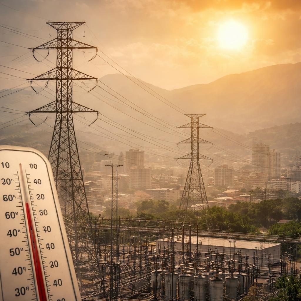 Venezuela decreta asueto por crisis energ&eacute;tica agravada por ola de calor