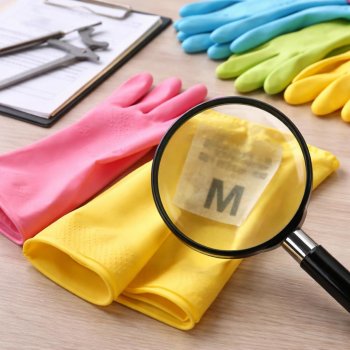 Profeco detecta incumplimientos en etiquetado y tallas de guantes de látex para hogar