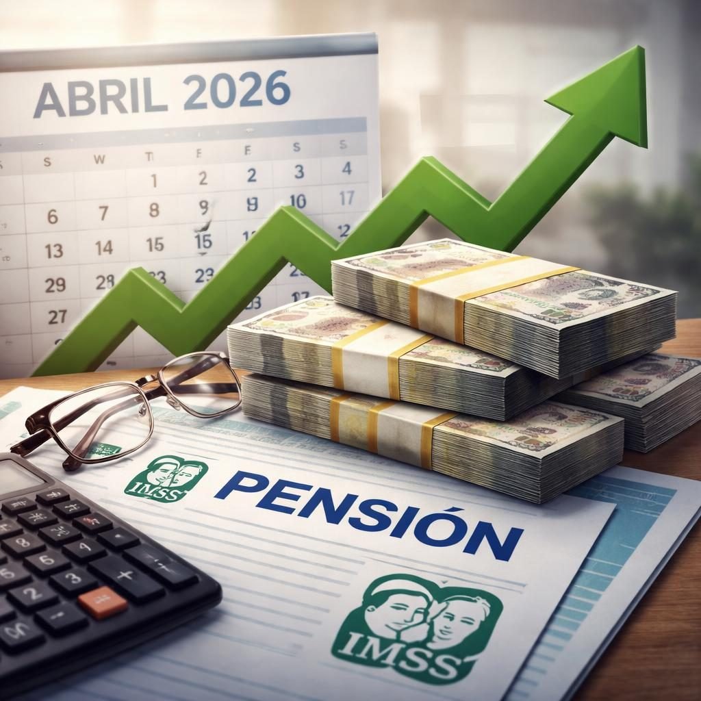 Incremento en Pensi&oacute;n IMSS abril 2026: Montos y Beneficiarios Confirmados