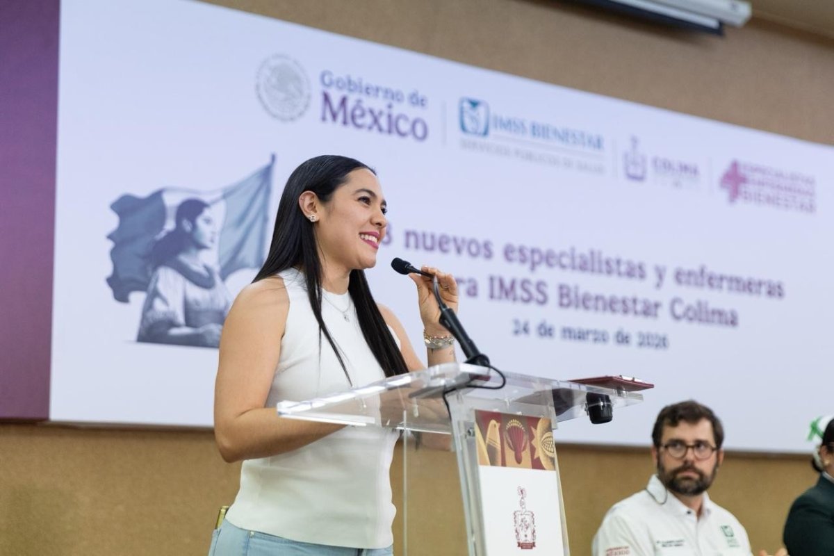 Gobernadora de Colima impulsa incorporaci&oacute;n de 138 especialistas y enfermeras al IMSS Bienestar