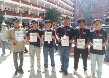 Estudiantes colimenses conquistan tres medallas de bronce en Concurso Nacional de Matemáticas GAU55 México