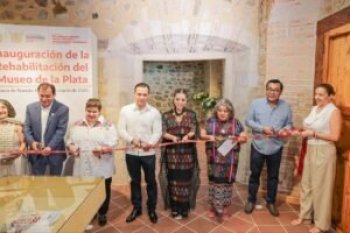 Gobernadora Evelyn Salgado inaugura rehabilitación del Museo de la Plata en Taxco