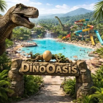 Gobernador de San Luis Potosí anuncia reapertura del parque acuático como DinoOasis con entrega de pases gratuitos