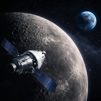 Artemis II: Orión alcanza la cara oculta de la Luna y supera récord del Apolo 13