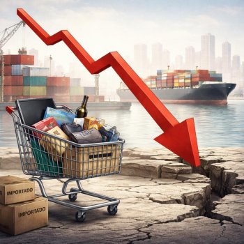 Consumo privado cae 1.6% en México durante enero de 2026; bienes importados son los más afectados