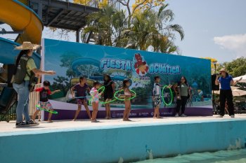 Gobernadora de Colima convive con niñas y niños en parque regional e invita a familias a disfrutar espacios públicos gratuitos