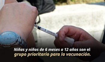 Sector Salud aplica más de 33 millones de vacunas contra sarampión en estrategia nacional