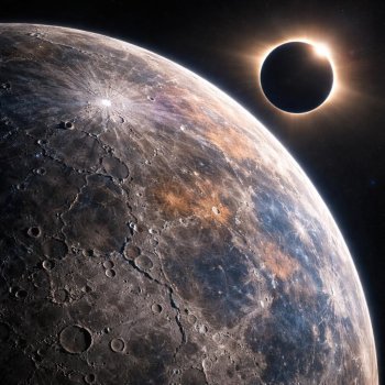 Artemis II capta imágenes inéditas de la Luna: colores, grietas y un eclipse desde el espacio