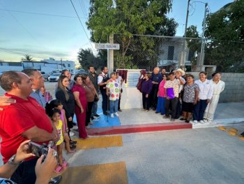 Gobernador Castro Cosío entrega pavimentaciones en Los Cabos con inversión superior a 58 millones de pesos