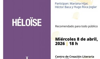 INBAL presentará el libro 'Héloïse' de Mariana Híjar en el Centro Xavier Villaurrutia